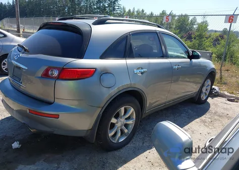 2005 Infiniti Fx35 z USA, uszkodzony, nr VIN JNRAS08W95X201532